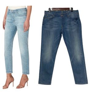 7 for All Mankind Josefina Boyfriend Jeans Blue
